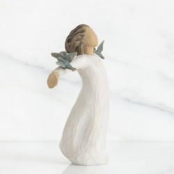 Little girl figurine with arms spread