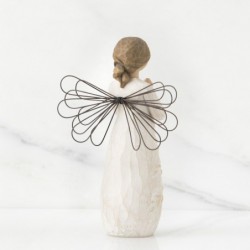 Small angel figurine with praying hands