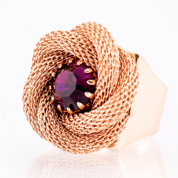 Inel Rosebud Rosegold cu...